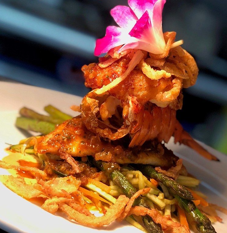 This beauty is available on the HRW dinner menu at Blue Onyx. - PHOTO BY DAVID CHANG
