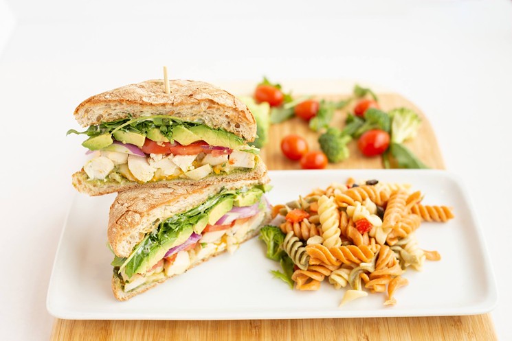 Coolgreens has fresh offerings like the Chicken Fresca Sandwich. - PHOTO BY CRYSTAL WISE