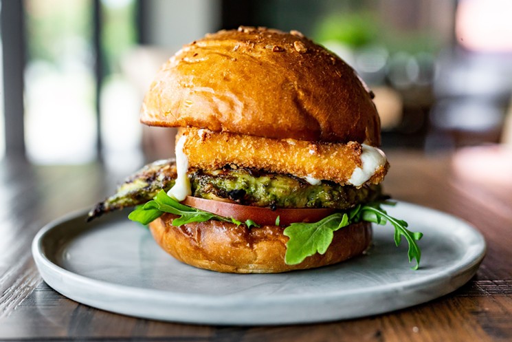 Who can resist a sandwich with fried mozzarella? - PHOTO BY KIRSTEN GILLIAM