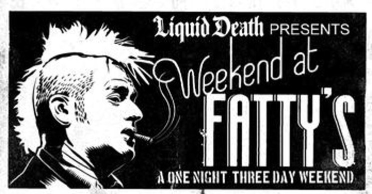 Weekend At Fatty's is set for Saturday, September 19 - POSTER ART