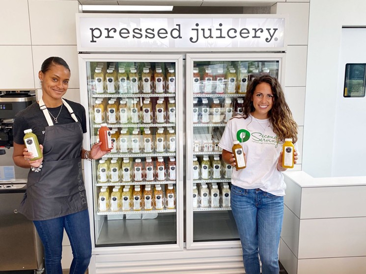 Pressed Juicery and Second Servings team up for nutrition. - PHOTO BY MISHCA LANES