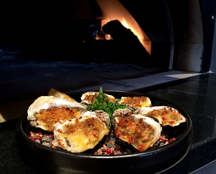Fall is a good time to warm your cockles, or oysters, by the fire. - PHOTO BY PAULA MURPHY