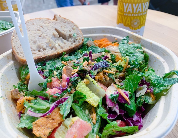 Fight the quarantine fifteen with salad. - PHOTO BY BROOKE VIGGIANO