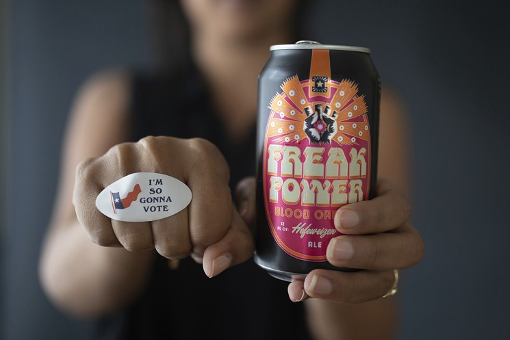 Get your freak and your vote on. - PHOTO BY JULIA KEIM