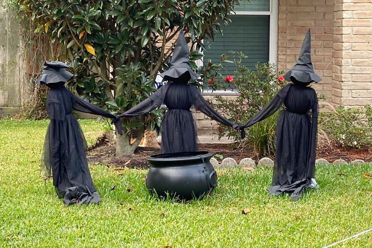 Faceless witches...we're good. - PHOTO BY JEFF BALKE