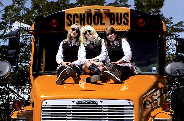 The Catholic Girls today - still riding the bus: Roxy Andersen, Gail Petersen, Doreen Holmes. - PHOTO BY STEVE BERGER/PROVIDED BY CHIPSTER PR