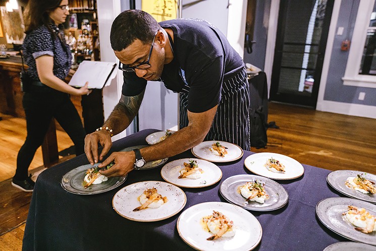 Chris Williams, executive chef of Lucille's. - PHOTO BY DAVID WRIGHT.