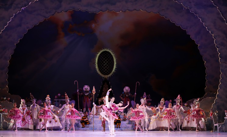 Artists of Houston Ballet in Stanton Welch’s The Nutcracker. - PHOTO BY AMITAVA SARKAR, COURTESY OF HOUSTON BALLET