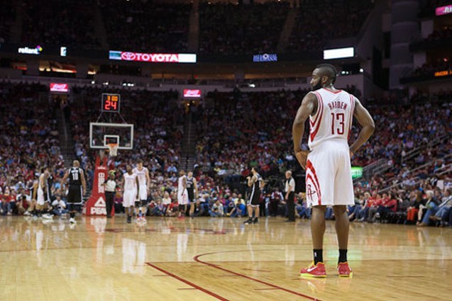 James Harden has wielded unimaginable power with the Rockets. - PHOTO BY ERIC SAUSEDA
