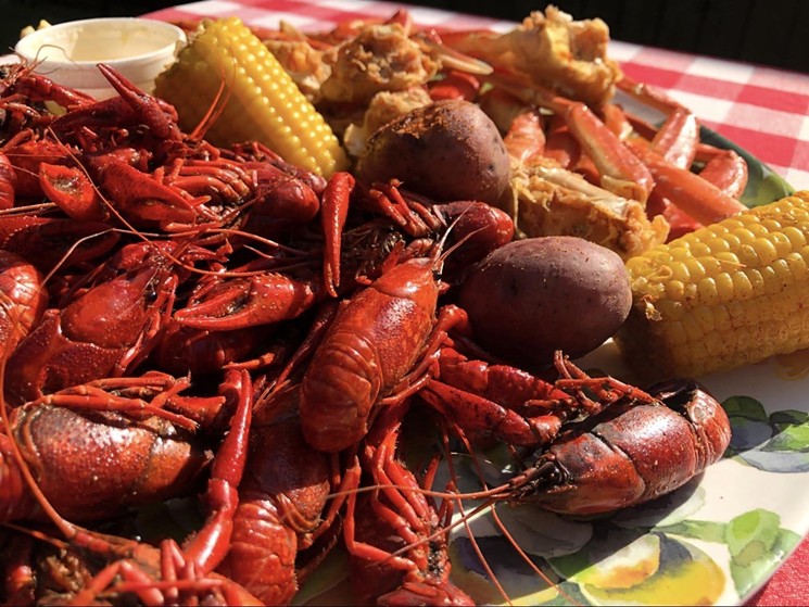 Flying Fish is serving Louisiana crawfish. - PHOTO BY AMBROSE MCDOWELL