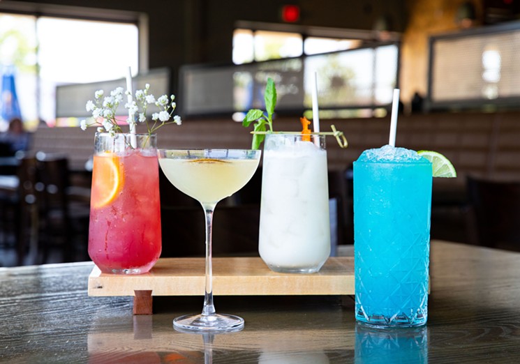 Blue Sushi has signature cocktails - PHOTO BY FLAGSHIP RESTAURANT GROUP