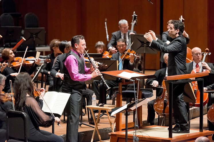 Houston Symphony Principal Clarinet Mark Nuccio tackles Aaron Copland in this weekend's concert at Jones Hall. - PHOTO BY ANTHONY RATHBUN