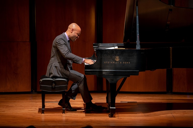 DACAMERA presents jazz pianist Aaron Diehl in recital this weekend. - PHOTO BY BEN DOYLE
