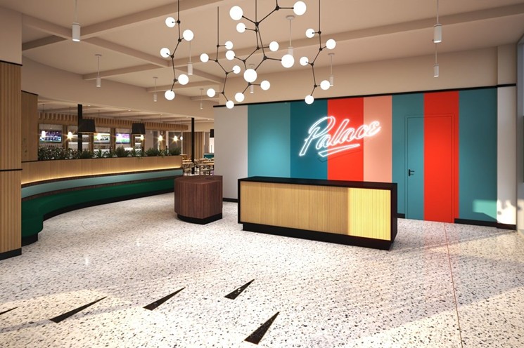 Palace Social offers a retro-chic atmosphere. - RENDERING BY BLK BOX