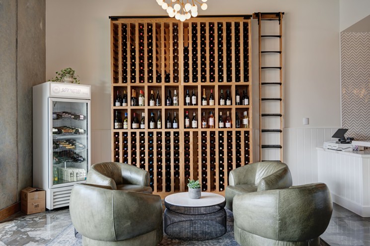 Sonoma Katy offers comfortable seating for wine and conversation. - PHOTO BY VJ ARIZPE