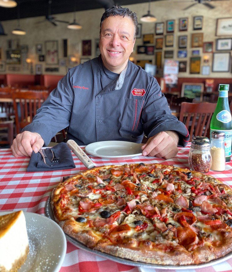 Anthony Russo uses family recipes for his Italian cuisine. - PHOTO BY RUSSO'S NEW YORK PIZZERIA