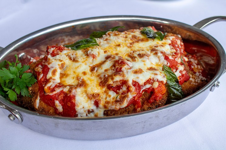 One Fifth's chicken parm takes a cue from Nonna. - PHOTO BY TAYLOR HALL