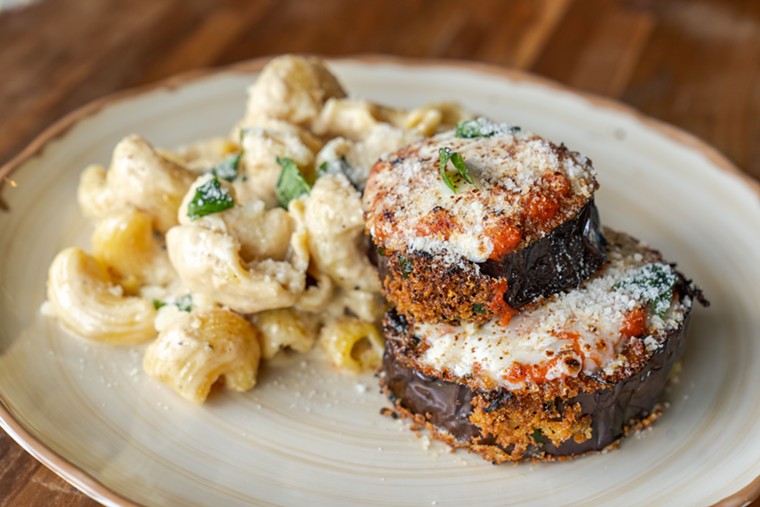 The eggplant parm of dreams. Mine. - PHOTO BY MICHAEL ANTHONY