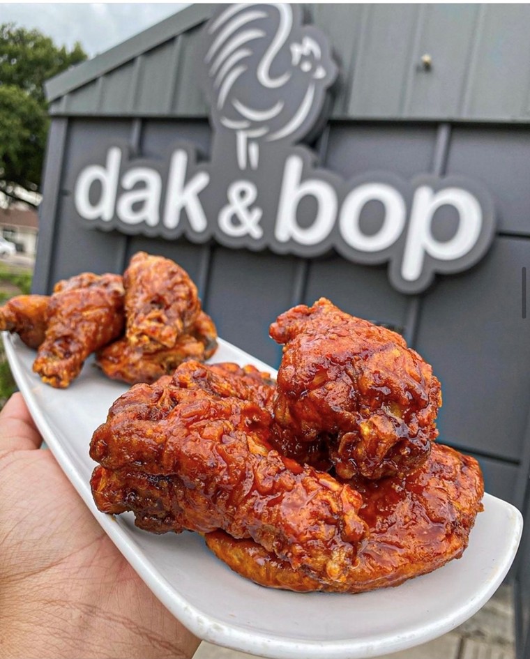 Dak & Bop's Korean fried chicken is its bread and butter. - PHOTO BY DANIELA GULMAR