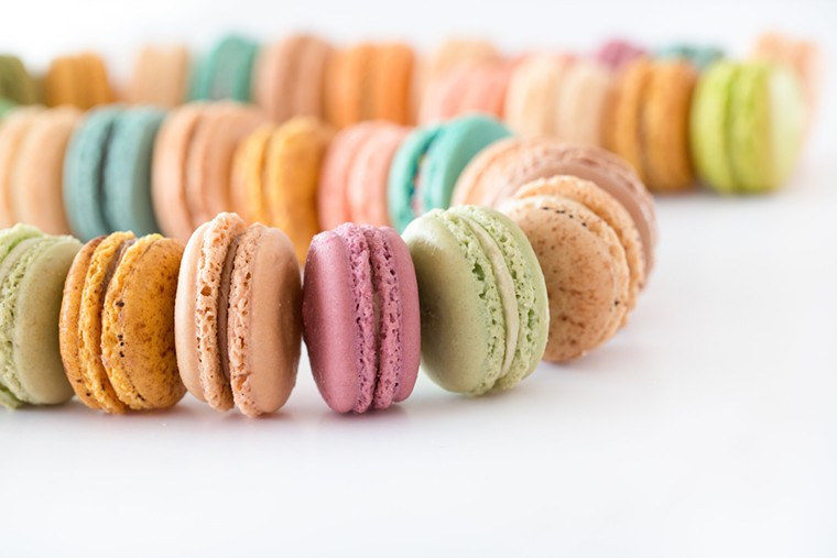 These macarons are gluten-free with no artificial ingredients. - PHOTO BY ANGEL SANTIAGO