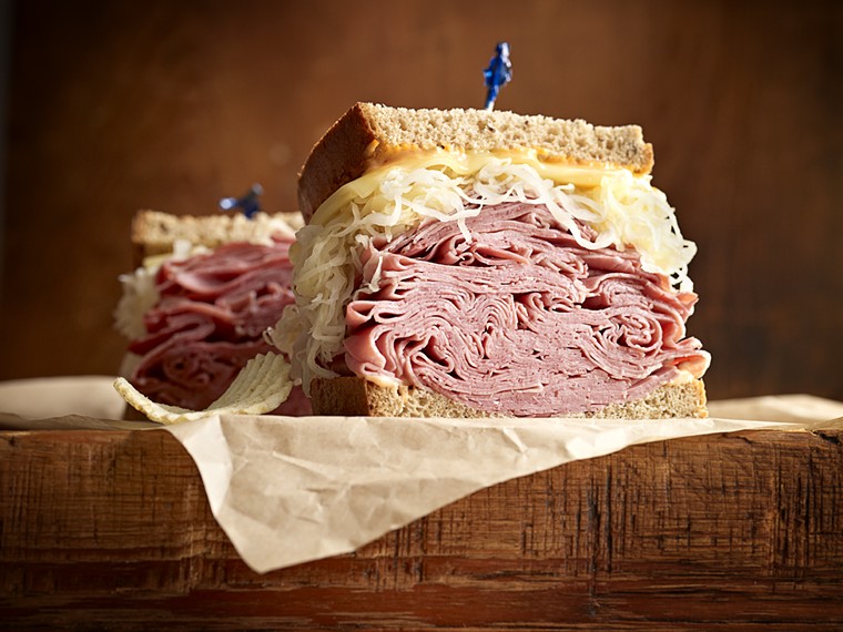 Reuben the Great is a mighty sandwich at Jason's Deli. - PHOTO BY JASON'S DELI