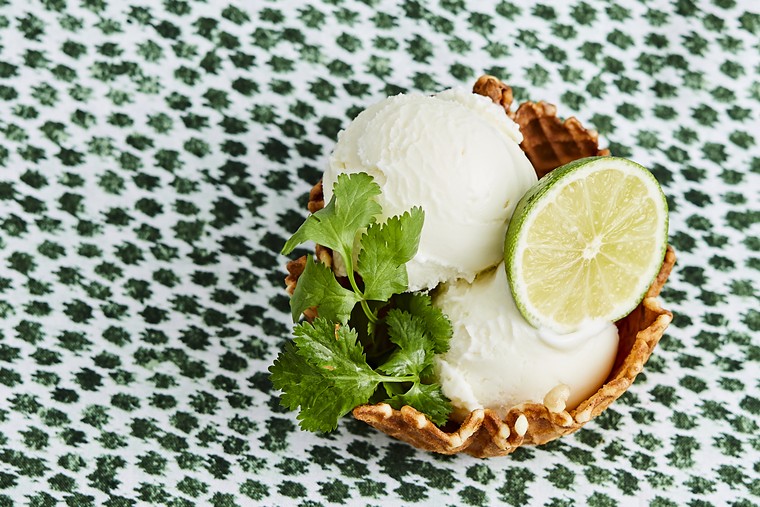 Cilantro-lime flavors are a refreshing summer treat. - PHOTO BY ANNIE RAY