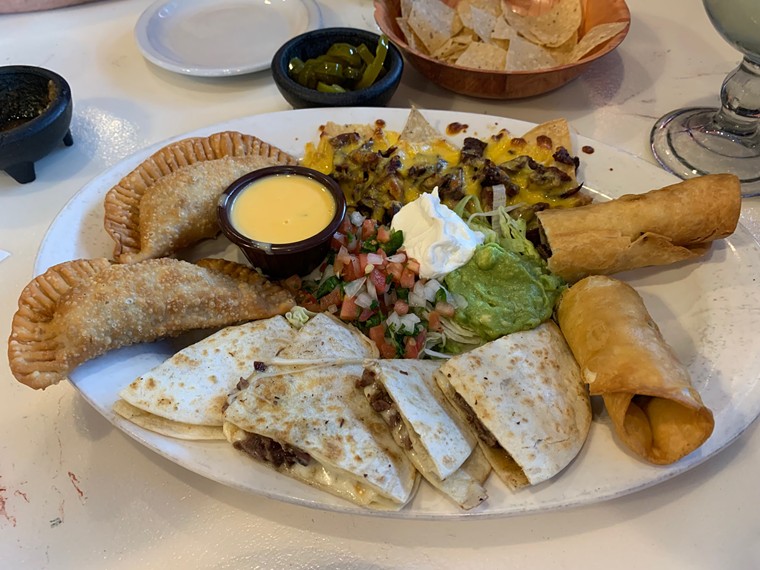 Mixing it up with a mixta platter. - PHOTO BY LORRETTA RUGGIERO