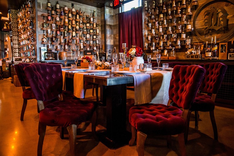 Impress your friends with a Whiskey Room meal. - PHOTO BY KIRSTEN GILLIAM