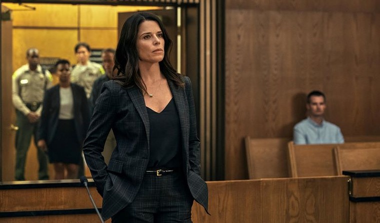 Neve Campbell as prosecutor Maggie McPherson. - NETFLIX