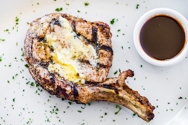 Dario's Father's Day brunch features pork chops, Chilean sea bass and more. - PHOTO BY BECCA WRIGHT