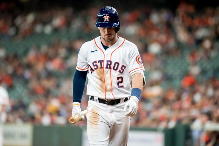 Is Alex Bregman finally coming out of his slump? - PHOTO BY JACK GORMAN