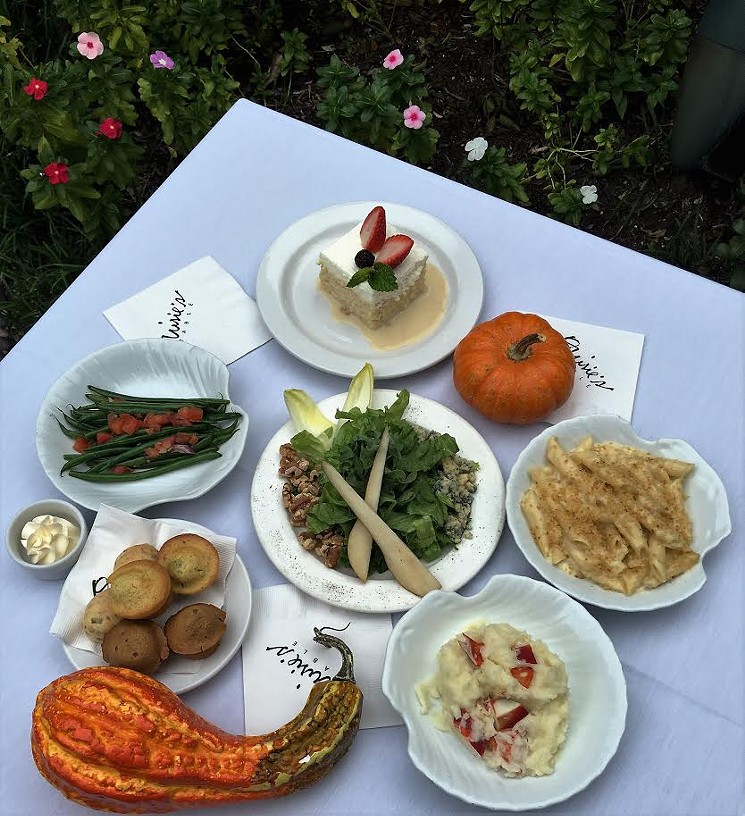 Lots of sides on order at Ouisie's Table - PHOTO COURTESY OF OUISIE'S TABLE