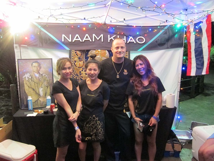 The team at Thai restaurant, Naam Khao. - PHOTO BY MAI PHAM