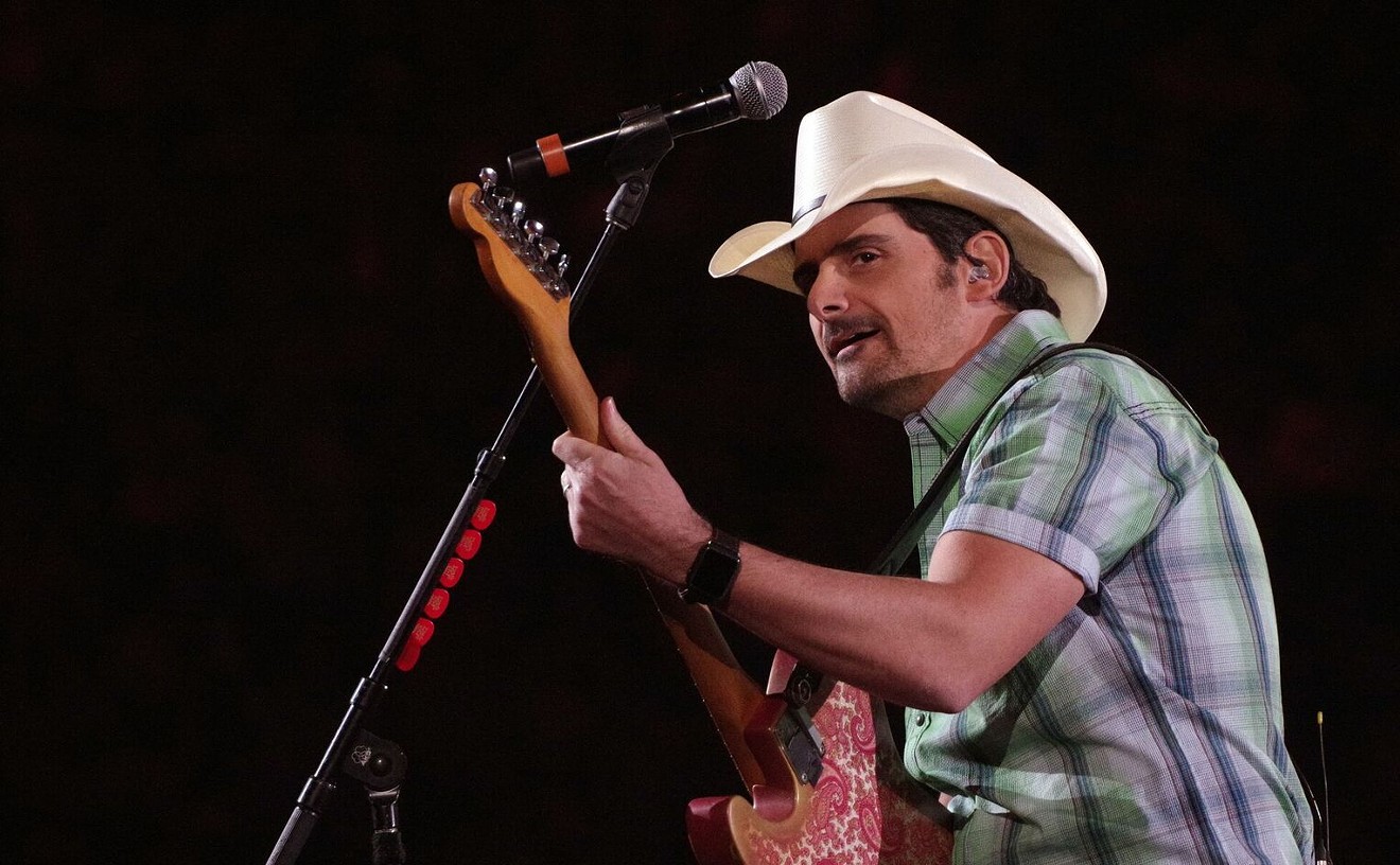 You've got to keep your eye on Brad Paisley; he's a sly one.