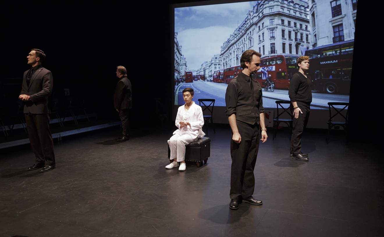 The cast of Porcelain, a Caduceus Theater Arts Company production.
