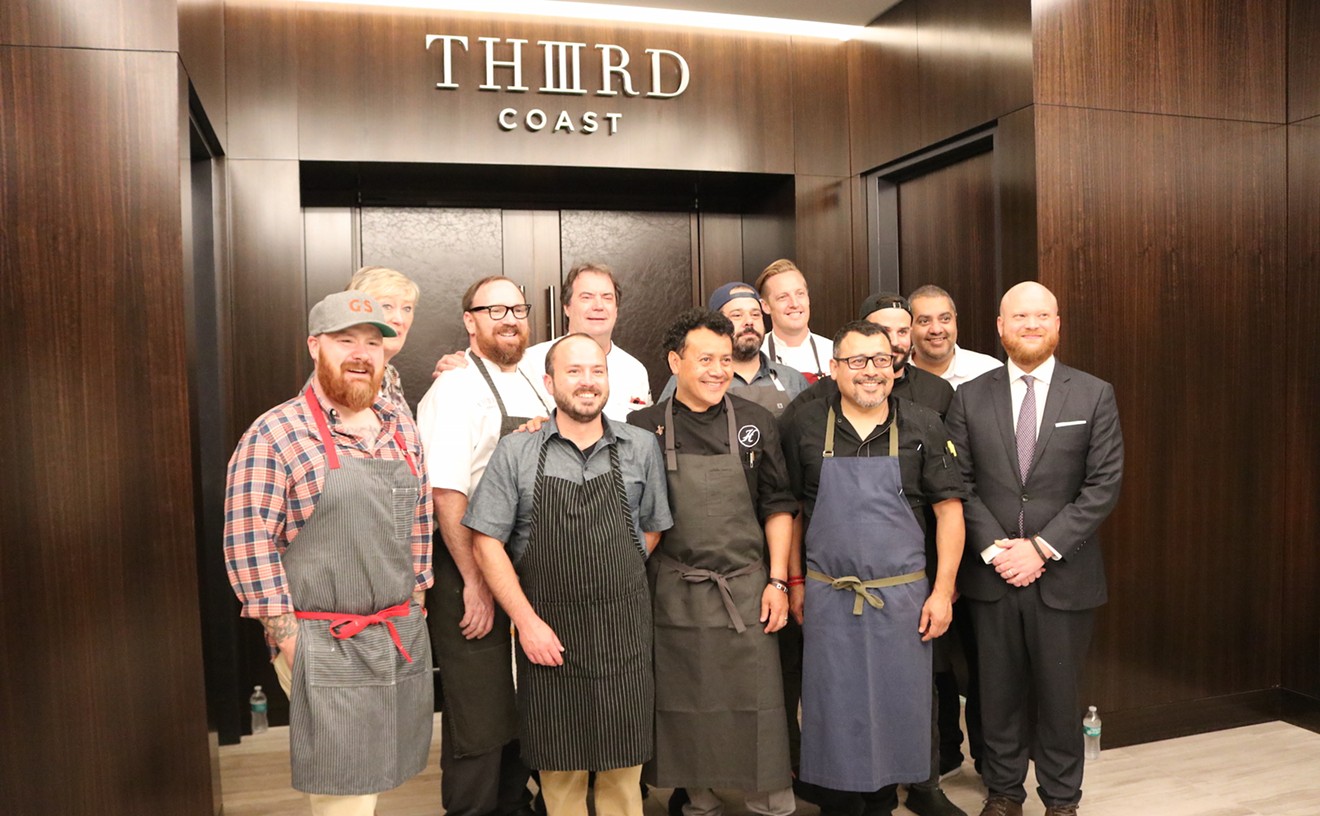 The James Beard Foundation Celebrity Chef Tour chefs were hosted by Third Coast Restaurant in the Texas Medical Center.