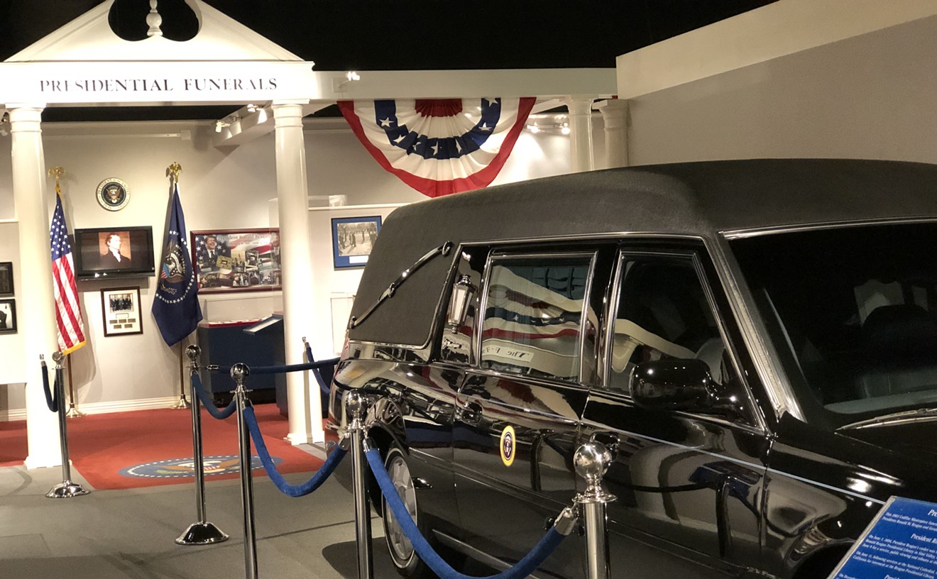 Every day above ground is a good one, but when the clock finally runs out, it's good to go out in style with a Presidential hearse.