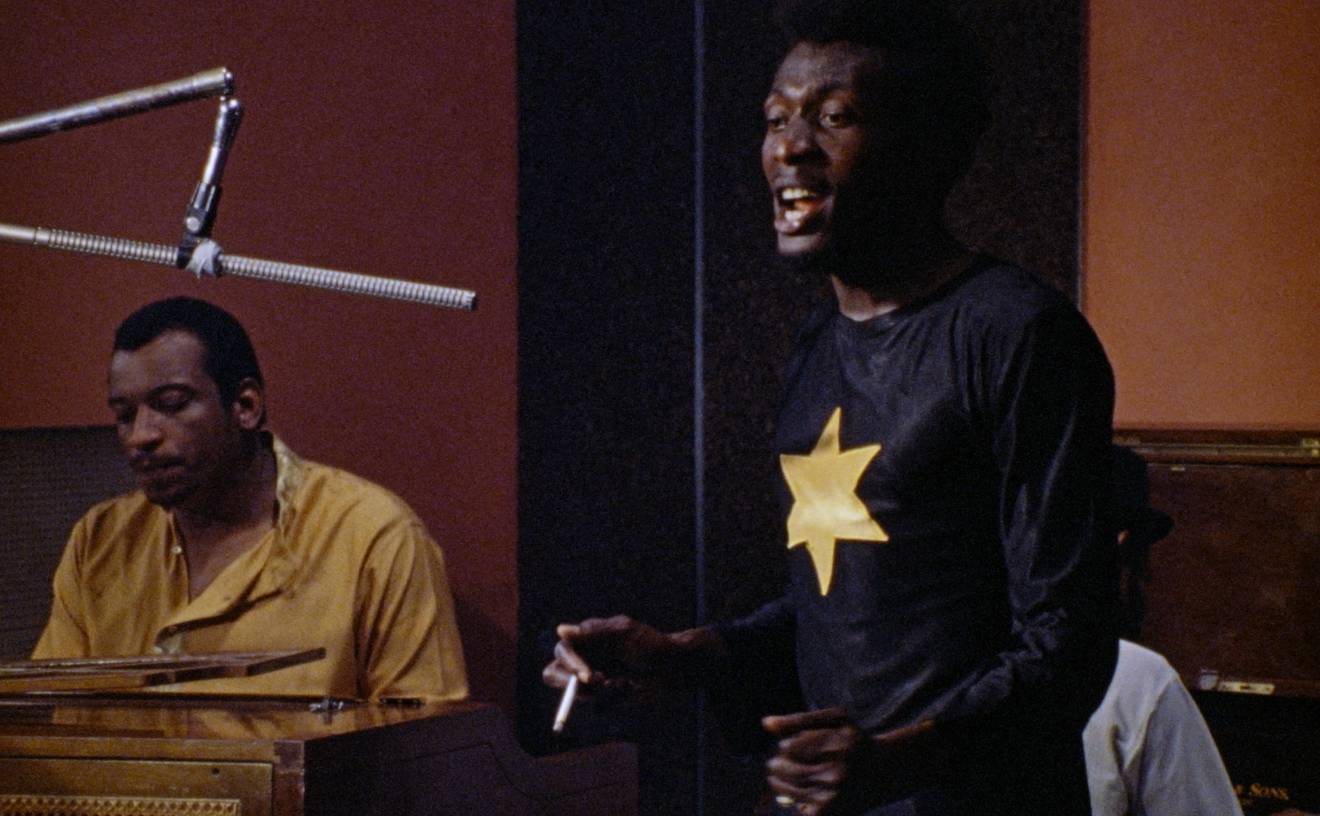 The Jimmy Cliff  recording scene that appears in "The Harder They Come" film is footage of the actual session for the title song.