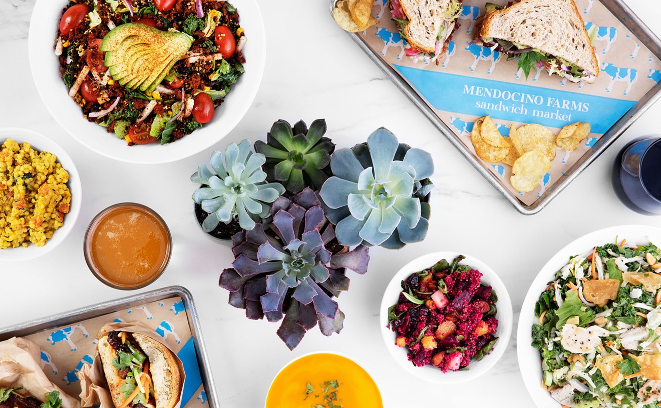 Mendocino Farms offers fresh and healthy choices.