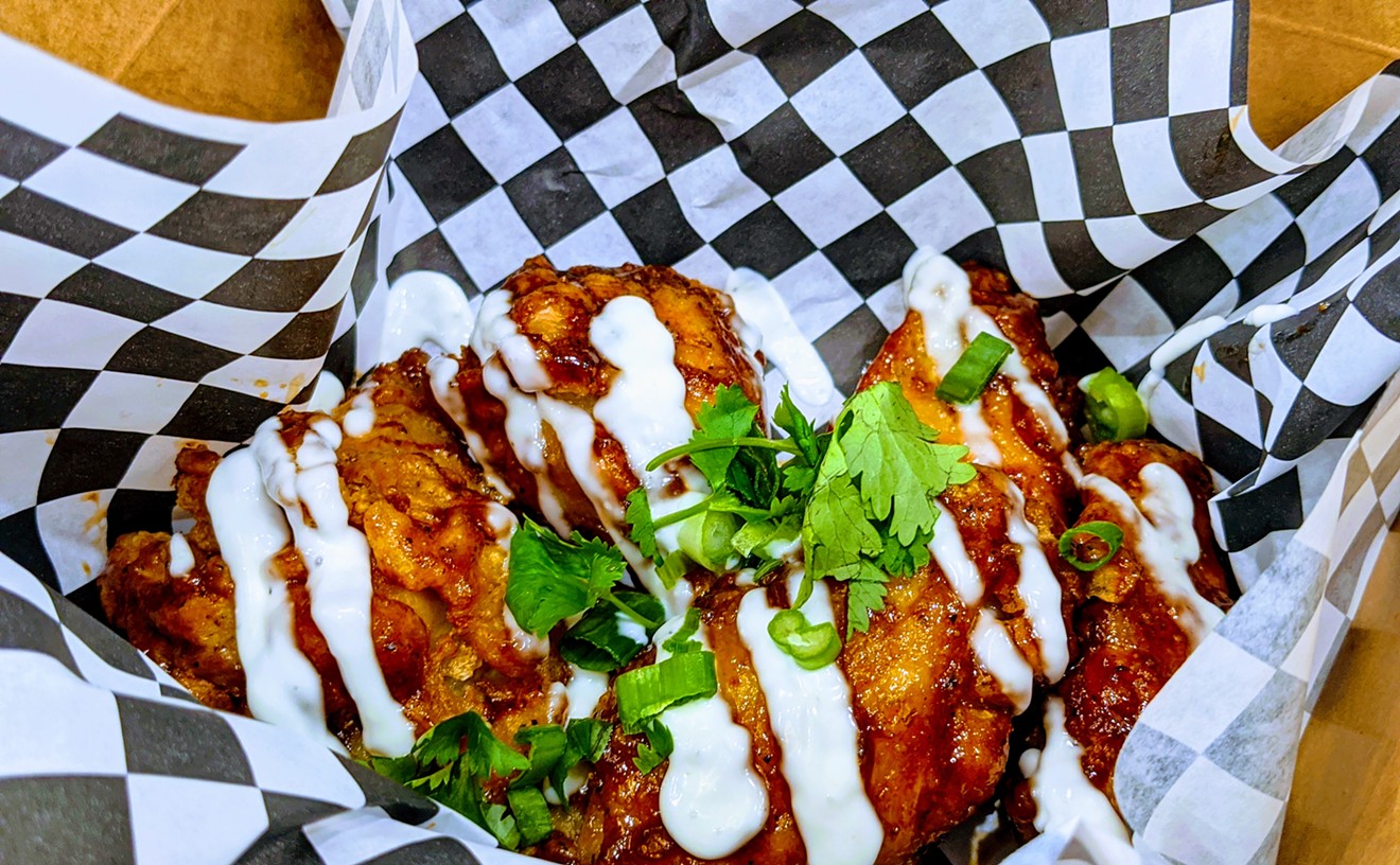 STicky's famous wings tossed in signature Sticky's sauce