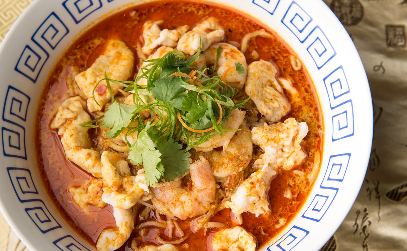 Curry laksa is just one of the items up for grabs at new in-the-loop ghost concept, Phat Kitchen.
