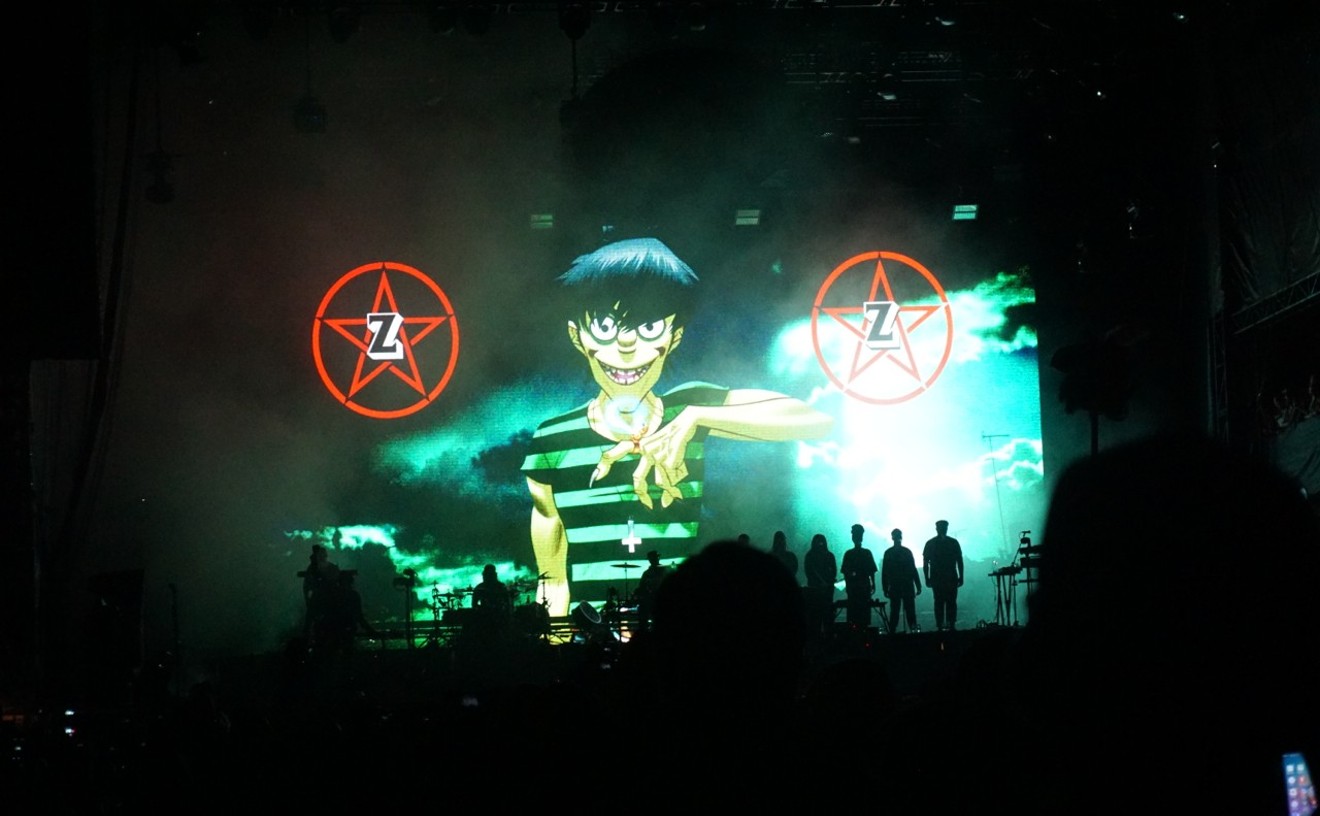 Gorillaz at ACL in 2017