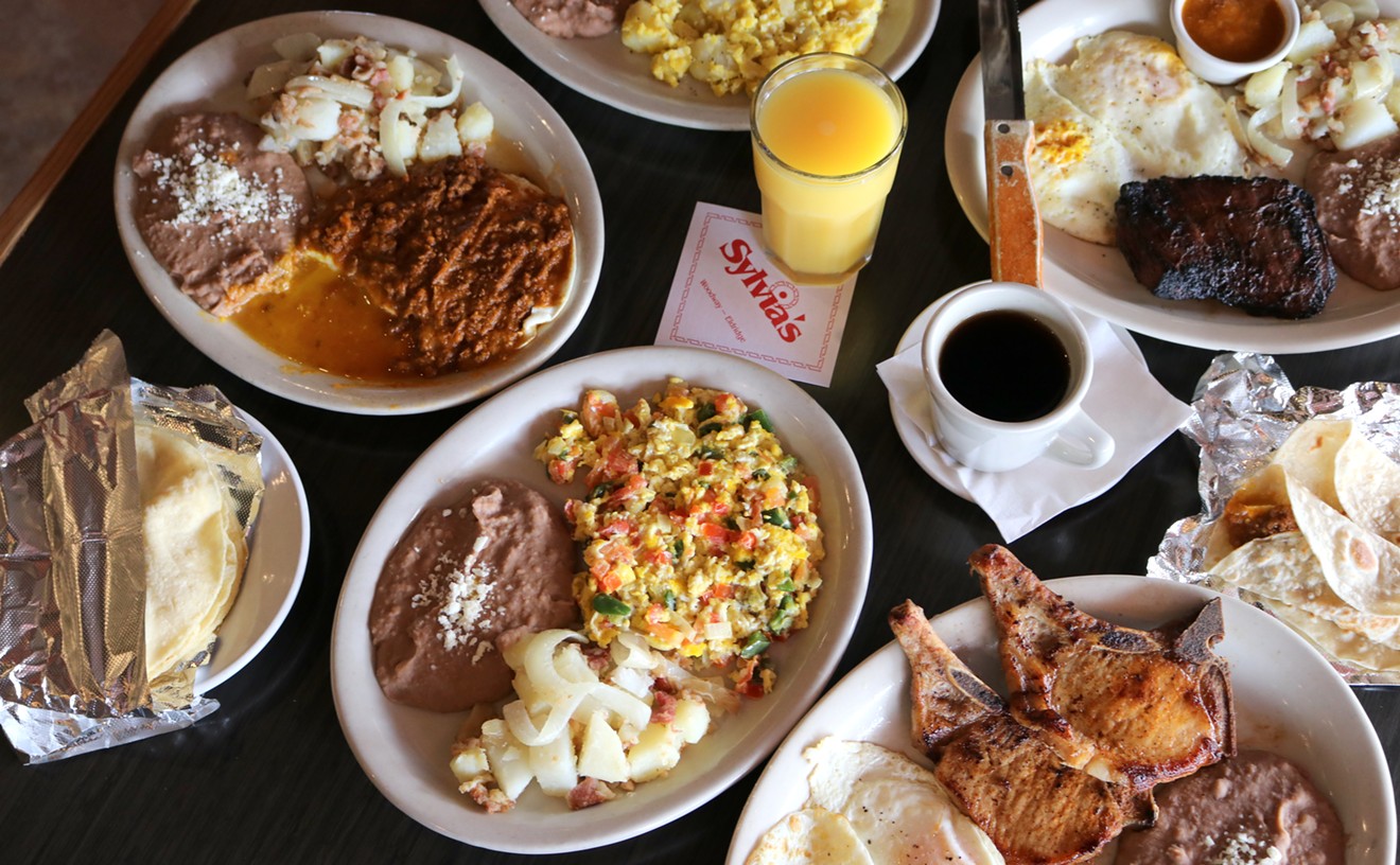 Sylvia’s Enchilada Kitchen has introduced a South Texas Breakfast Menu on weekends.