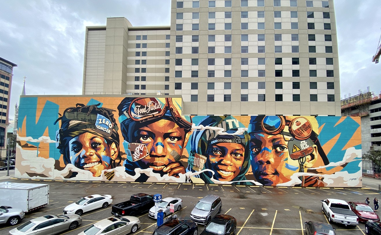 Houston's Largest Mural Brings Attention To Food Insecurity