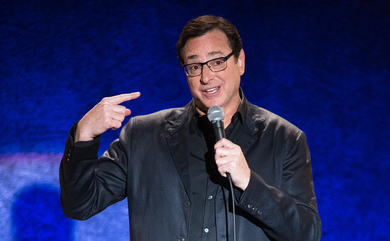If you've missed Bob Saget, he's missed you too - a lot.