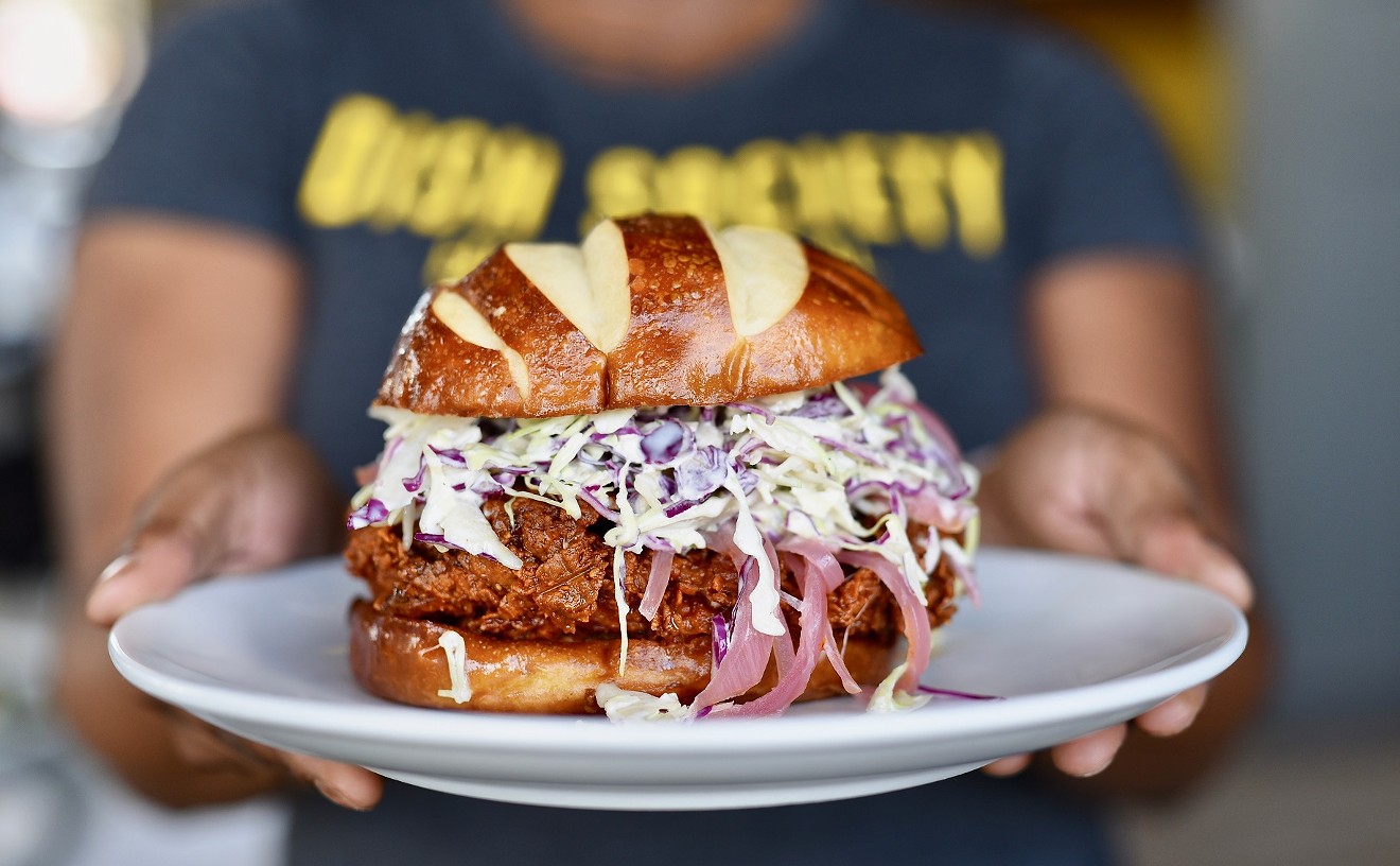 Dish Society is featuring a new $10 Sando each Monday, and this week's special is HOT.