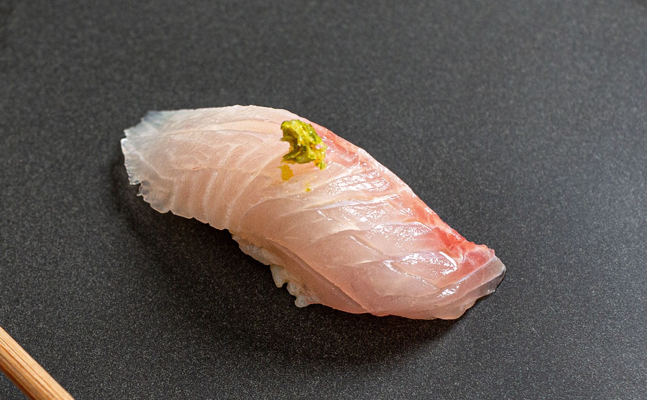 Sushi is a thing of translucent beauty at Sushi by Hidden.