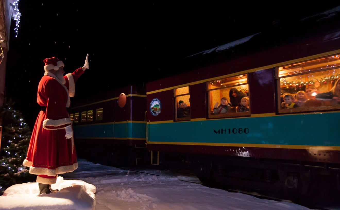 The Polar Express North Pole greeting by Santa.
