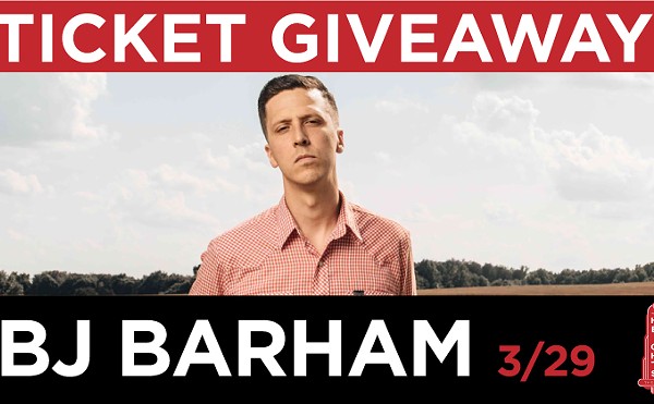 Enter to Win BJ Barham Tix at Heights Theater!