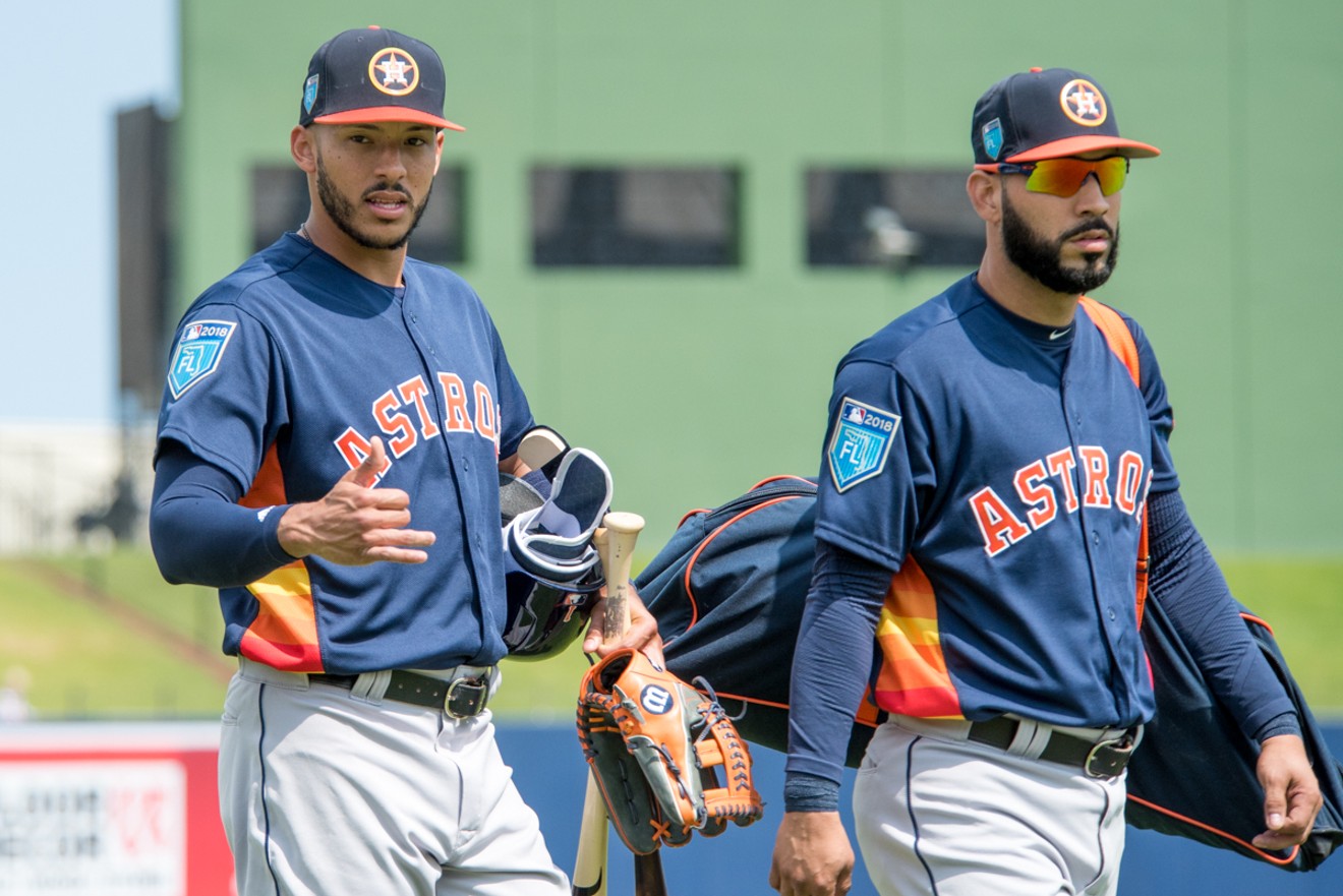 Best Astros players by uniform number